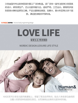 凯伊德北欧真皮沙发 小户型客厅的简约与舒适艺术